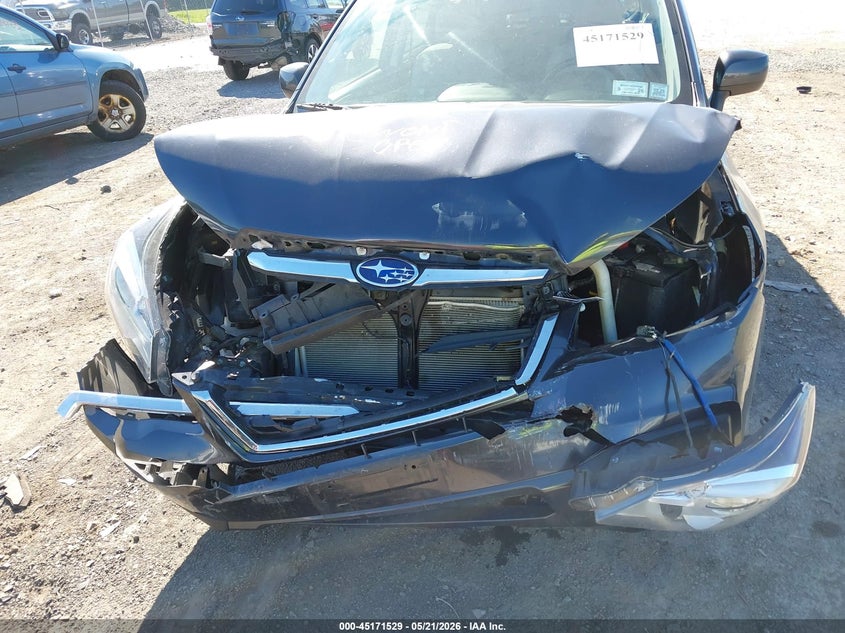 2018 Subaru Forester VIN JF2SJAEC2JH500860 IAAI salvage auction — FRONT END, Salvage Title, sold $25 on 2026-07-21 (photo 6)