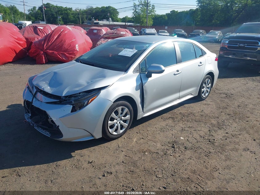 2026 Toyota Corolla VIN 5YFB4MDE7TP399428 IAAI salvage auction — FRONT END, Salvage (New Jersey), sold $4,250 on 2026-07-22 (photo 2)