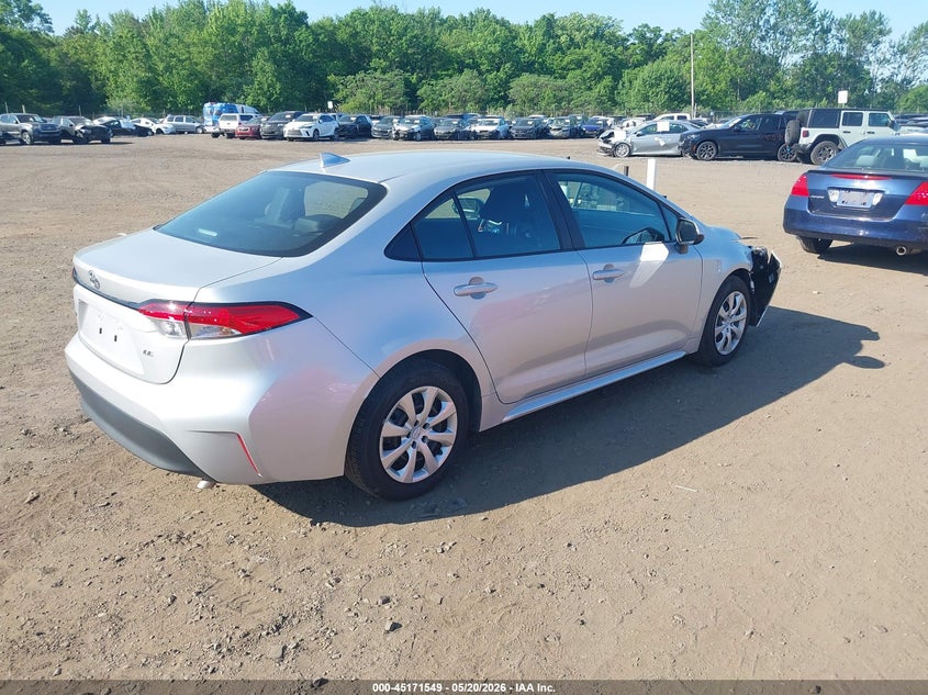 2026 Toyota Corolla VIN 5YFB4MDE7TP399428 IAAI salvage auction — FRONT END, Salvage (New Jersey), sold $4,250 on 2026-07-22 (photo 4)
