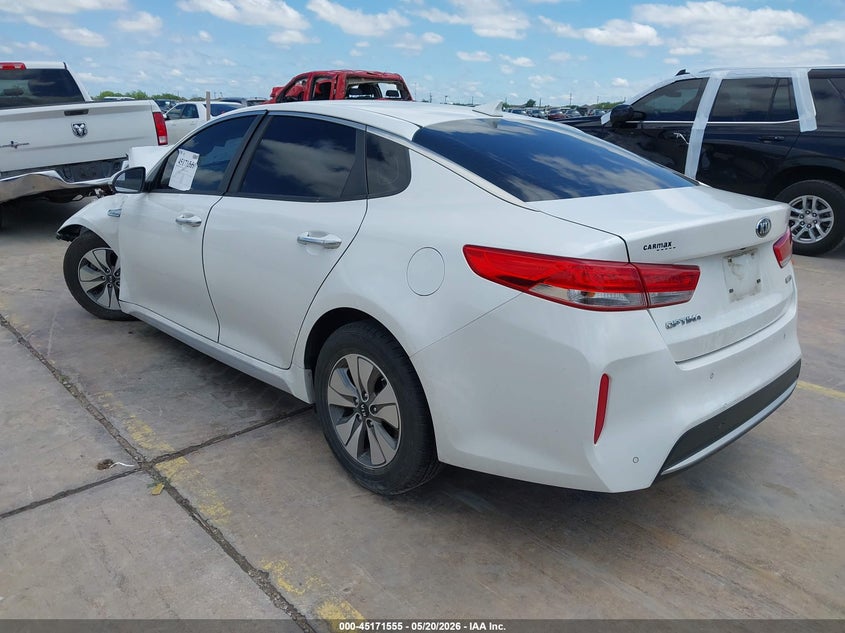 2017 Kia Optima VIN KNAGT4LC0H5008517 IAAI salvage auction — FRONT END, Salvage (Texas), sold $300 on 2026-07-20 (photo 3)