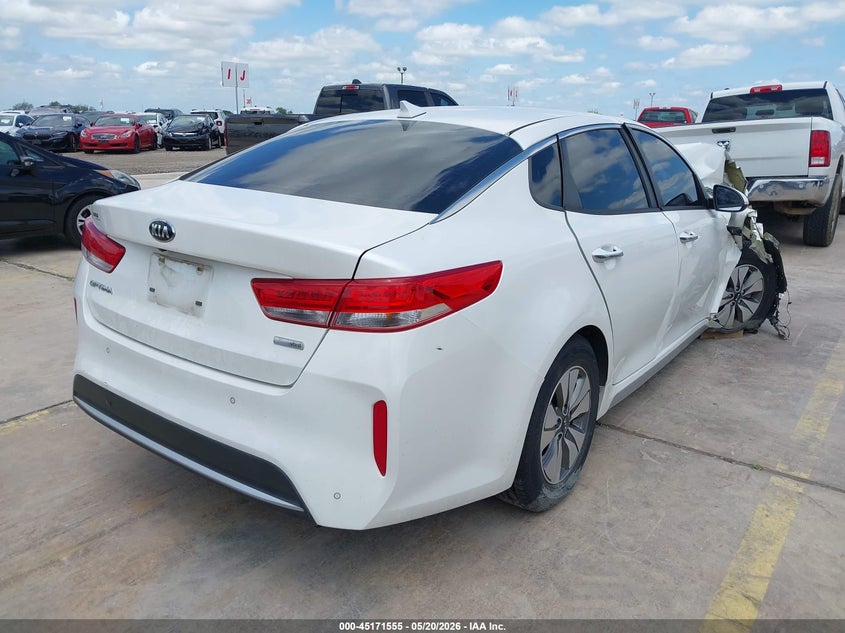 2017 Kia Optima VIN KNAGT4LC0H5008517 IAAI salvage auction — FRONT END, Salvage (Texas), sold $300 on 2026-07-20 (photo 4)