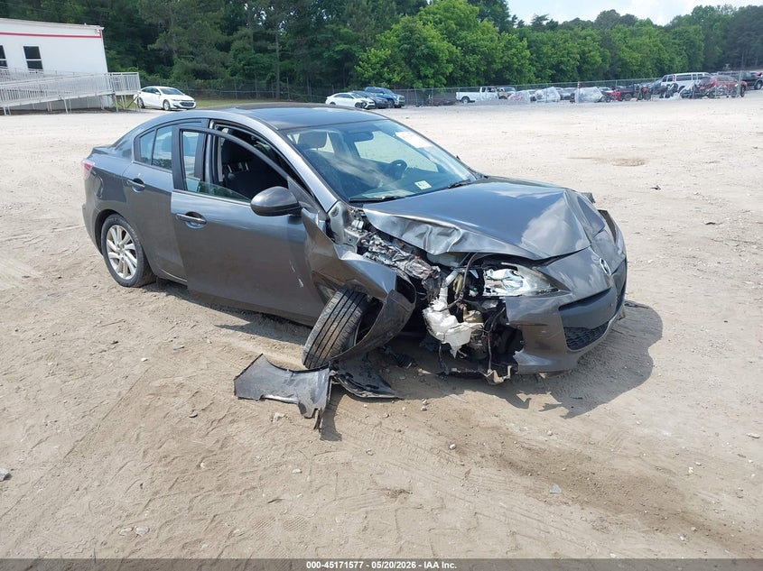 2012 Mazda 3 VIN JM1BL1V89C1584207 IAAI salvage auction — FRONT END, Salvage (Georgia), sold $250 on 2026-07-31 (photo 1)