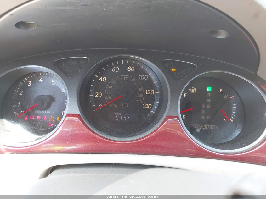 2004 Lexus ES VIN JTHBA30G245048854 IAAI salvage auction — LEFT FRONT, Salvage (North Carolina), sold $400 on 2026-07-23 (photo 7)