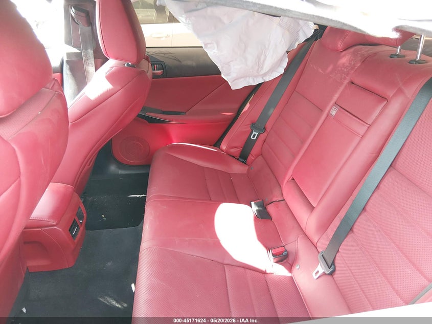2022 Lexus Is VIN JTHGZ1B28N5050520 IAAI salvage auction — ROLLOVER, Salvage (Texas), sold $2,700 on 2026-07-08 (photo 8)