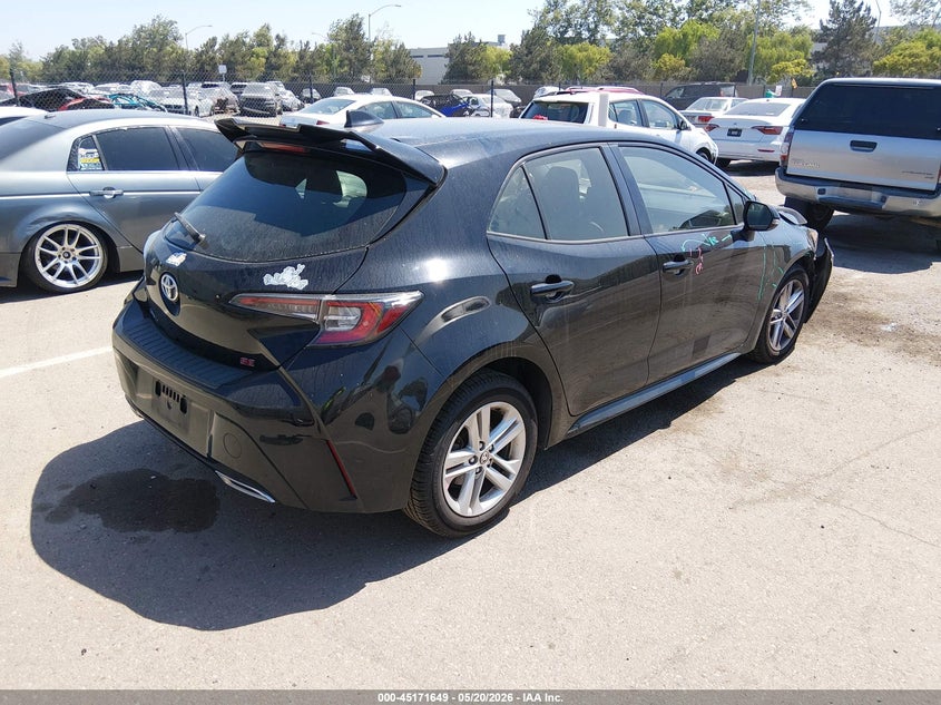 2019 Toyota Corolla VIN JTNK4RBE3K3044520 IAAI salvage auction — FRONT END, Salvage (California), sold $2,950 on 2026-07-13 (photo 4)