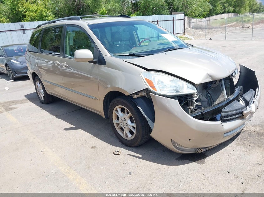 2004 Toyota Sienna VIN 5TDBA22C94S024647 IAAI salvage auction — FRONT END, Salvage (Utah), sold $400 on 2026-07-16 (photo 1)
