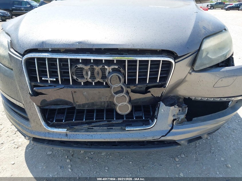 2010 Audi Q7 VIN WA1LYAFE9AD006978 IAAI salvage auction — FRONT END, Salvage (Illinois), sold $550 on 2026-07-07 (photo 6)