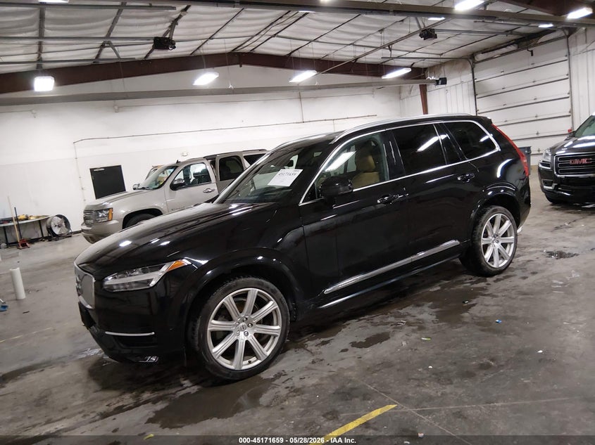 2017 Volvo Xc90 VIN YV4A22PL2H1172687 IAAI salvage auction — HAIL, Salvage Title, sold $11,500 on 2026-07-07 (photo 2)