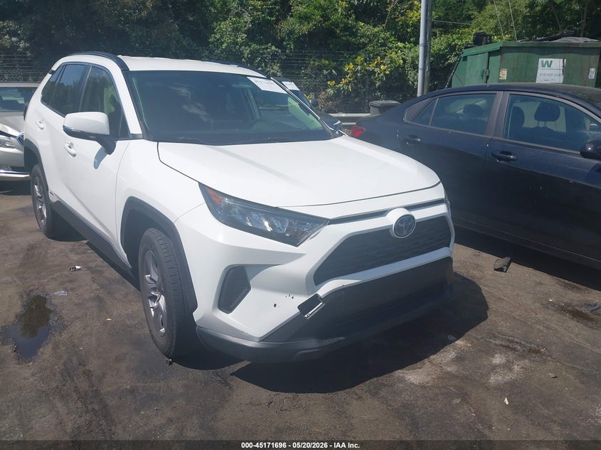 2022 Toyota Rav 4 VIN JTMMWRFV8ND158657 IAAI salvage auction — LEFT SIDE, Salvage (North Carolina), sold $7,450 on 2026-07-30 (photo 1)
