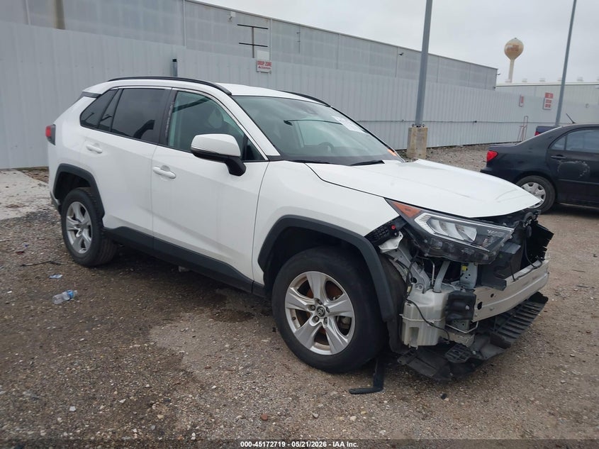 2020 Toyota Rav 4 VIN 2T3W1RFV7LW077012 IAAI salvage auction — LEFT FRONT, Original (Texas), sold $7,500 on 2026-07-30 (photo 1)