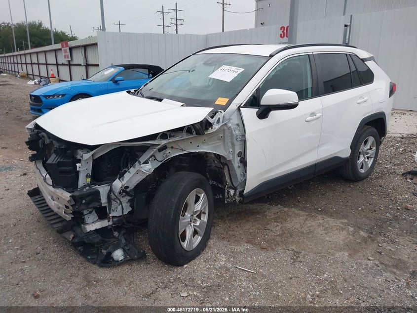 2020 Toyota Rav 4 VIN 2T3W1RFV7LW077012 IAAI salvage auction — LEFT FRONT, Original (Texas), sold $7,500 on 2026-07-30 (photo 2)