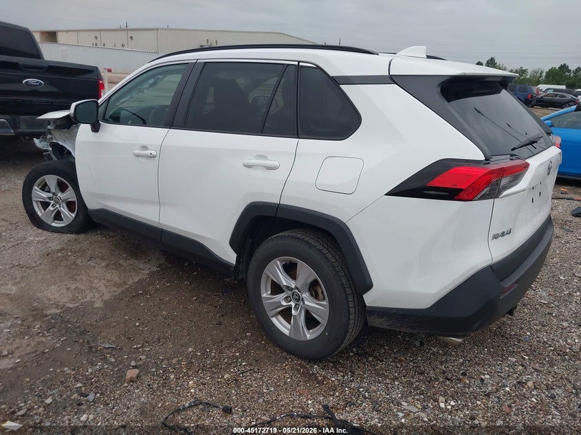 2020 Toyota Rav 4 VIN 2T3W1RFV7LW077012 IAAI salvage auction — LEFT FRONT, Original (Texas), sold $7,500 on 2026-07-30 (photo 3)