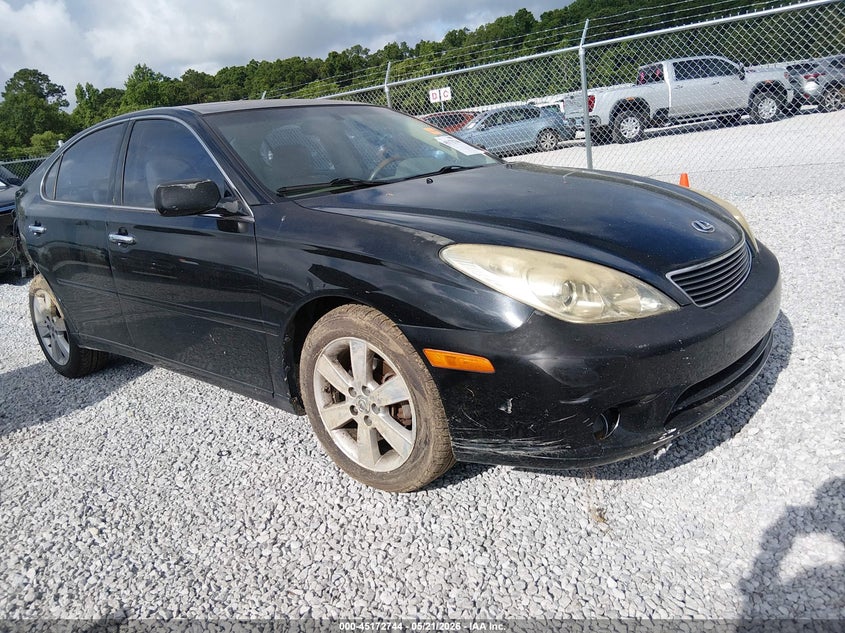 2005 Lexus ES VIN JTHBA30G055103562 IAAI salvage auction — RIGHT REAR, Salvage (Alabama), sold $400 on 2026-07-16 (photo 1)