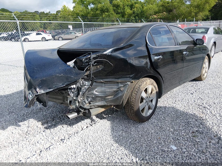 2005 Lexus ES VIN JTHBA30G055103562 IAAI salvage auction — RIGHT REAR, Salvage (Alabama), sold $400 on 2026-07-16 (photo 4)