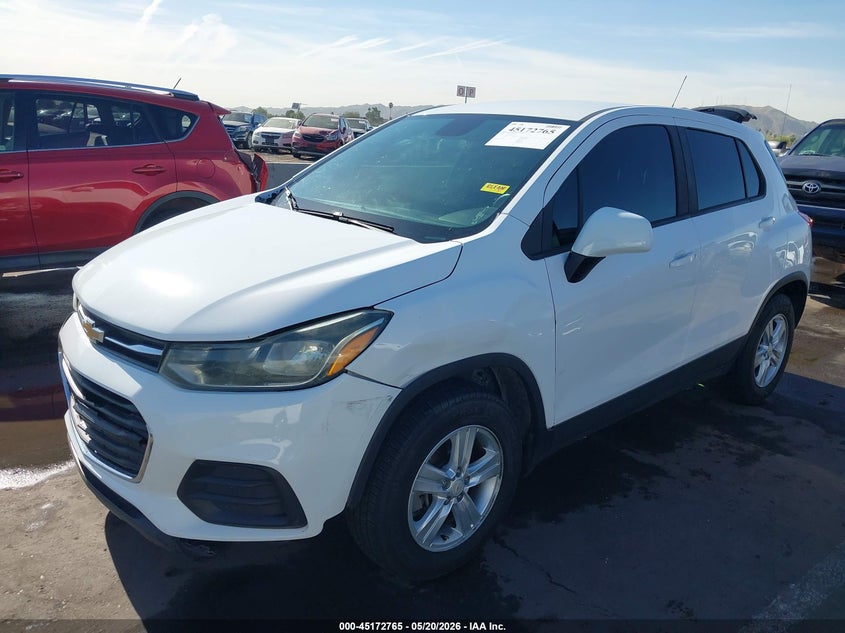 2020 Chevrolet Trax VIN KL7CJKSB6LB315797 IAAI salvage auction — LEFT & RIGHT, Salvage (Arizona), sold $2,000 on 2026-07-07 (photo 2)