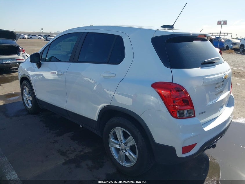 2020 Chevrolet Trax VIN KL7CJKSB6LB315797 IAAI salvage auction — LEFT & RIGHT, Salvage (Arizona), sold $2,000 on 2026-07-07 (photo 3)