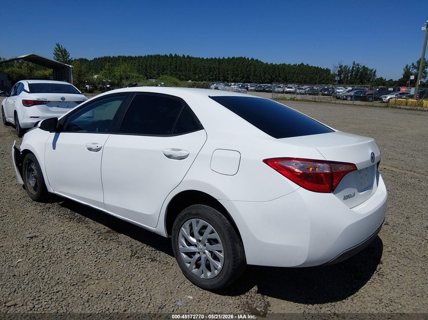 2019 Toyota Corolla VIN 5YFBURHE2KP899020 IAAI salvage auction — RIGHT FRONT, Clear (Indiana), sold $3,700 on 2026-07-13 (photo 3)
