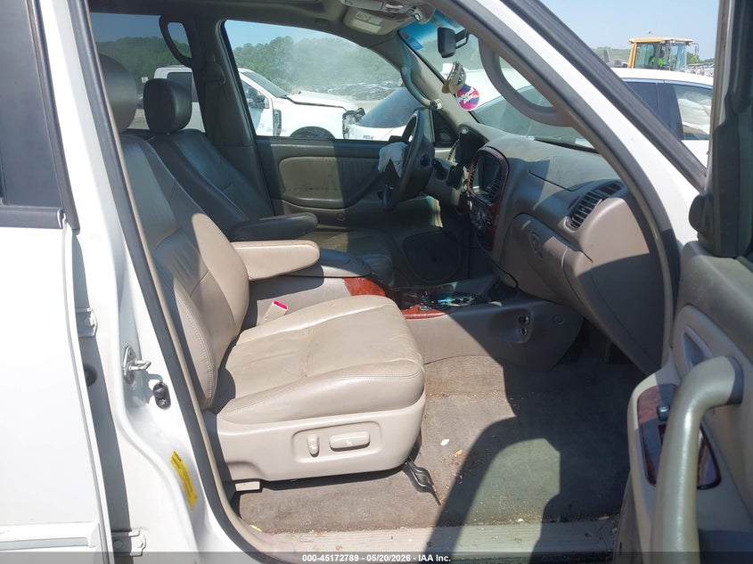 2007 Toyota Sequoia VIN 5TDZT38A47S289985 IAAI salvage auction — FRONT END, Salvage (Georgia), sold $1,550 on 2026-07-07 (photo 5)
