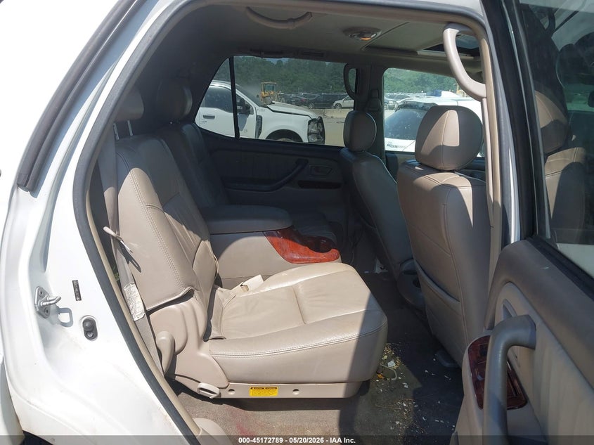2007 Toyota Sequoia VIN 5TDZT38A47S289985 IAAI salvage auction — FRONT END, Salvage (Georgia), sold $1,550 on 2026-07-07 (photo 8)