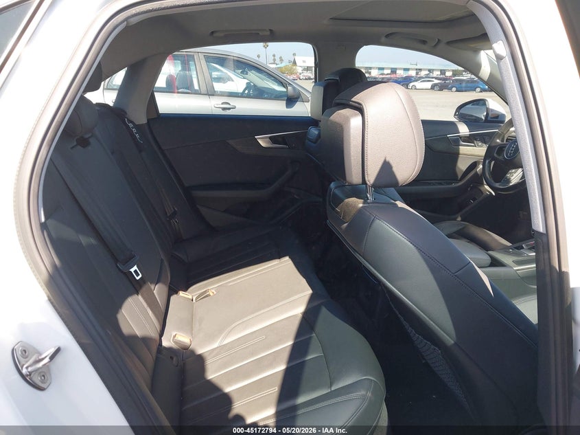 2019 Audi A4 VIN WAUGMAF47KA061200 IAAI salvage auction — REAR END, Salvage (California), sold $2,750 on 2026-07-29 (photo 8)