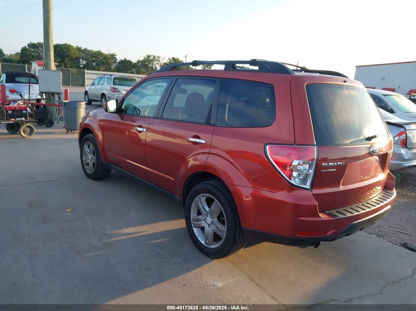 2010 Subaru Forester VIN JF2SH6CC5AH799935 IAAI salvage auction — REAR END, Salvage (Texas), sold $925 on 2026-07-21 (photo 3)