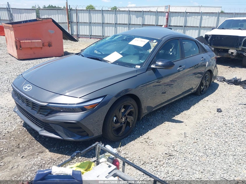 2026 Hyundai Elantra VIN KMHLM4DG1TU188973 IAAI salvage auction — REAR END, Salvage (Georgia), sold $3,850 on 2026-07-13 (photo 2)