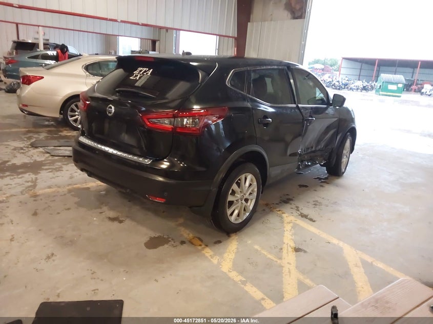 2020 Nissan Rogue VIN JN1BJ1CV0LW544621 IAAI salvage auction — RIGHT FRONT, Salvage (Texas), sold $3,450 on 2026-07-22 (photo 4)