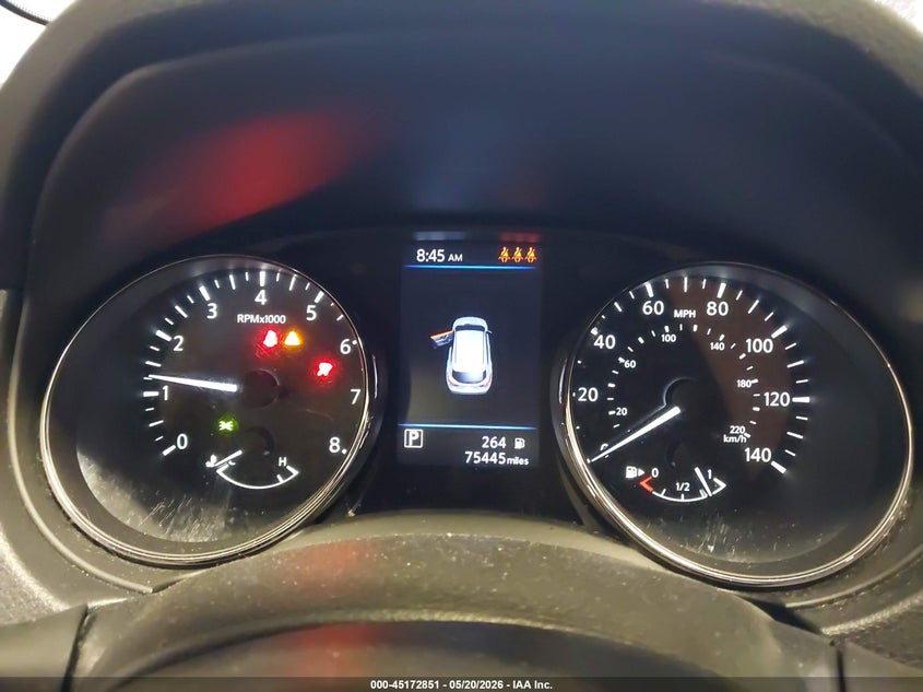 2020 Nissan Rogue VIN JN1BJ1CV0LW544621 IAAI salvage auction — RIGHT FRONT, Salvage (Texas), sold $3,450 on 2026-07-22 (photo 7)