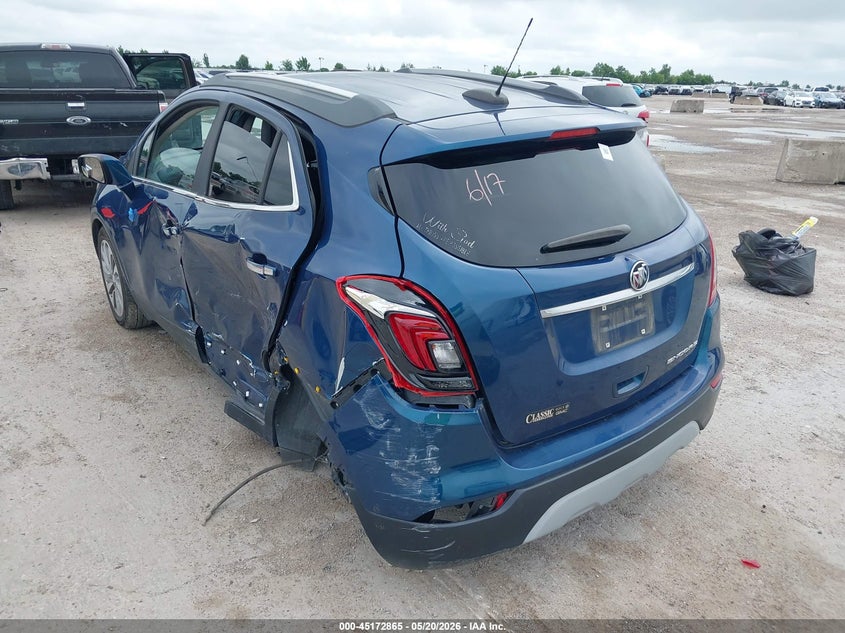 2019 Buick Encore VIN KL4CJASB8KB807964 IAAI salvage auction — LEFT REAR, Salvage (Texas), sold $1,750 on 2026-07-15 (photo 3)