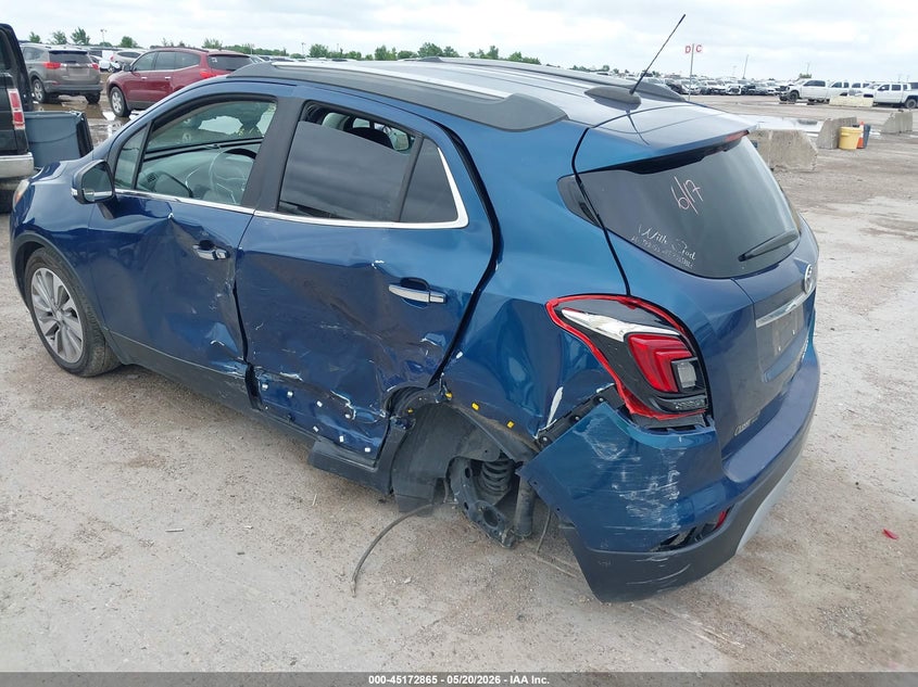 2019 Buick Encore VIN KL4CJASB8KB807964 IAAI salvage auction — LEFT REAR, Salvage (Texas), sold $1,750 on 2026-07-15 (photo 6)