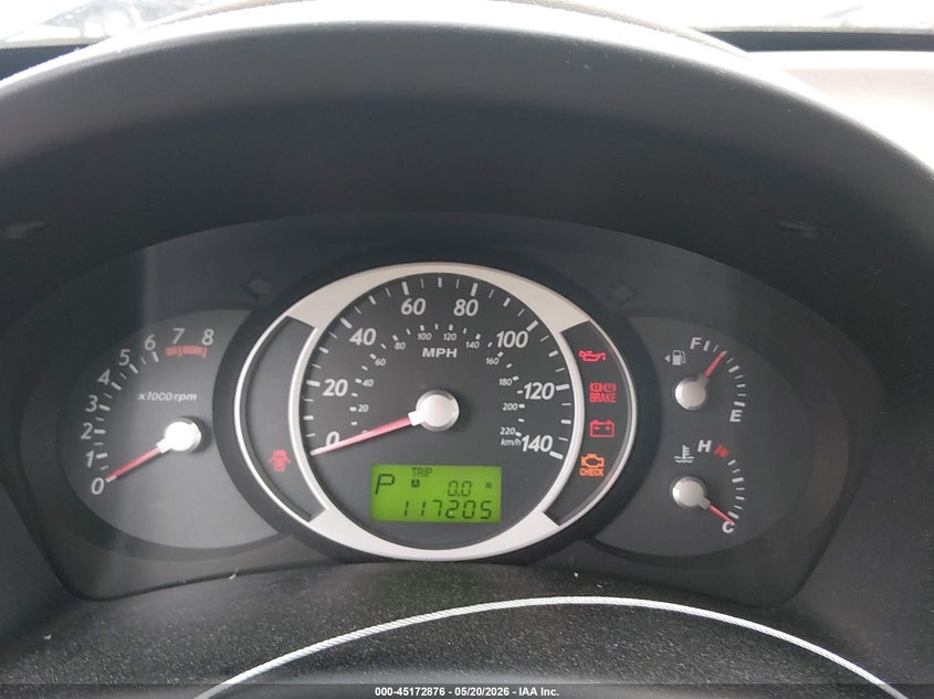 2007 Hyundai Tucson VIN KM8JM12BX7U504115 IAAI salvage auction — NORMAL WEAR, Original (Ohio), sold $125 on 2026-07-21 (photo 7)