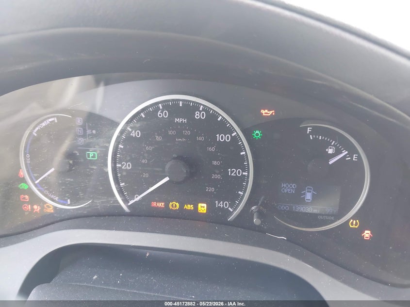 2012 Lexus Ct VIN JTHKD5BH2C2110035 IAAI salvage auction — LEFT & RIGHT, Salvage (California), sold $725 on 2026-07-07 (photo 7)