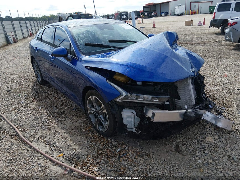2023 Kia K5 VIN 5XXG34J20PG174477 IAAI salvage auction — FRONT END, Salvage (Alabama), sold $2,250 on 2026-07-28 (photo 1)