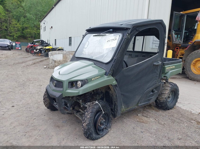 2016 John deere Gator VIN 1M0590TBHGM011523 IAAI salvage auction — FRAME DAMAGE, Bill Of Sale (Vermont), sold $2,200 on 2026-09-22 (photo 2)