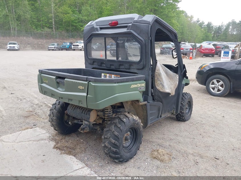 2016 John deere Gator VIN 1M0590TBHGM011523 IAAI salvage auction — FRAME DAMAGE, Bill Of Sale (Vermont), sold $2,200 on 2026-09-22 (photo 4)