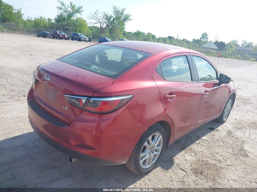 2016 Scion Ia VIN 3MYDLBZV9GY128127 IAAI salvage auction — FRONT END, Salvage Title, sold $1,850 on 2026-07-19 (photo 4)