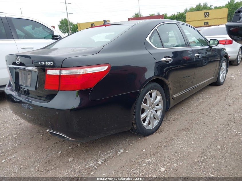2007 Lexus Ls 460 VIN JTHBL46F775012418 IAAI salvage auction — NORMAL WEAR, Clear (Missouri), sold $650 on 2026-07-27 (photo 4)