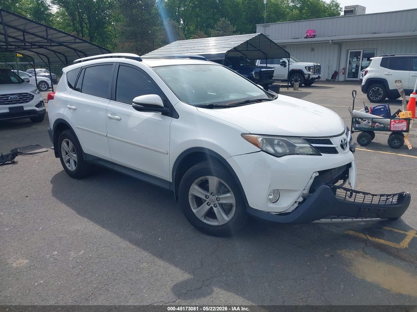 2013 Toyota Rav 4 VIN JTMRFREVXDD027283 IAAI salvage auction — FRONT END, Salvage (Connecticut), sold $4,650 on 2026-07-09 (photo 1)