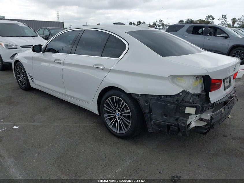 2017 BMW 5er VIN WBAJA5C32HG896466 IAAI salvage auction — REAR END, Salvage (California), sold $9,500 on 2026-07-16 (photo 3)