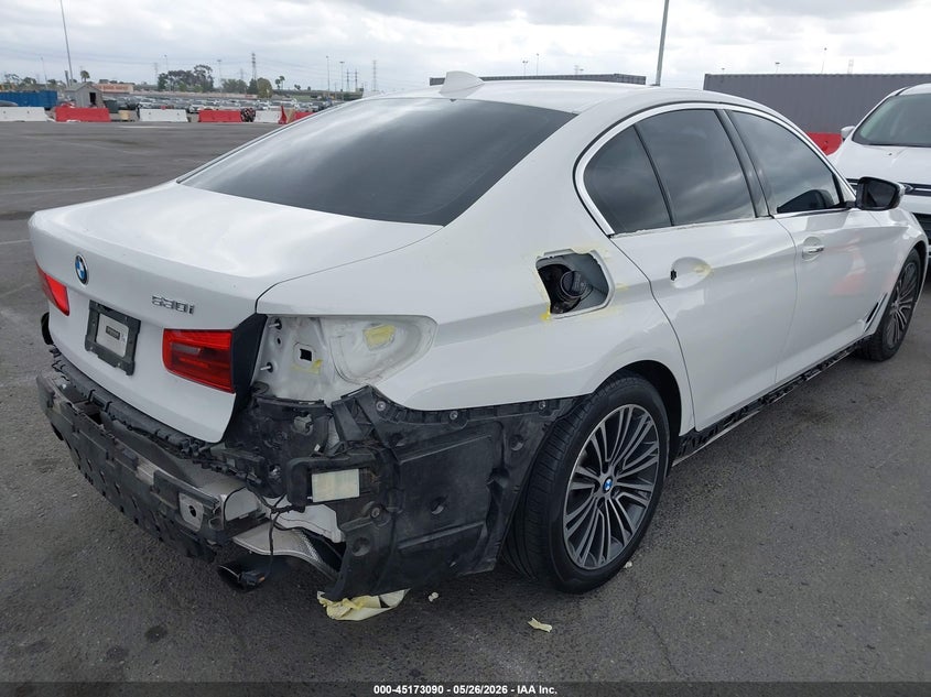 2017 BMW 5er VIN WBAJA5C32HG896466 IAAI salvage auction — REAR END, Salvage (California), sold $9,500 on 2026-07-16 (photo 6)