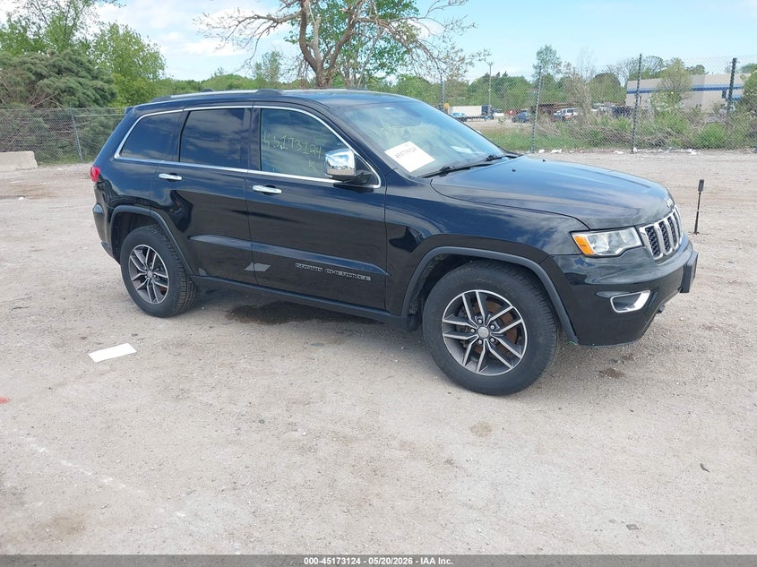 2018 Jeep Grand cherokee VIN 1C4RJFBG3JC432793 — IAAI salvage auction photo