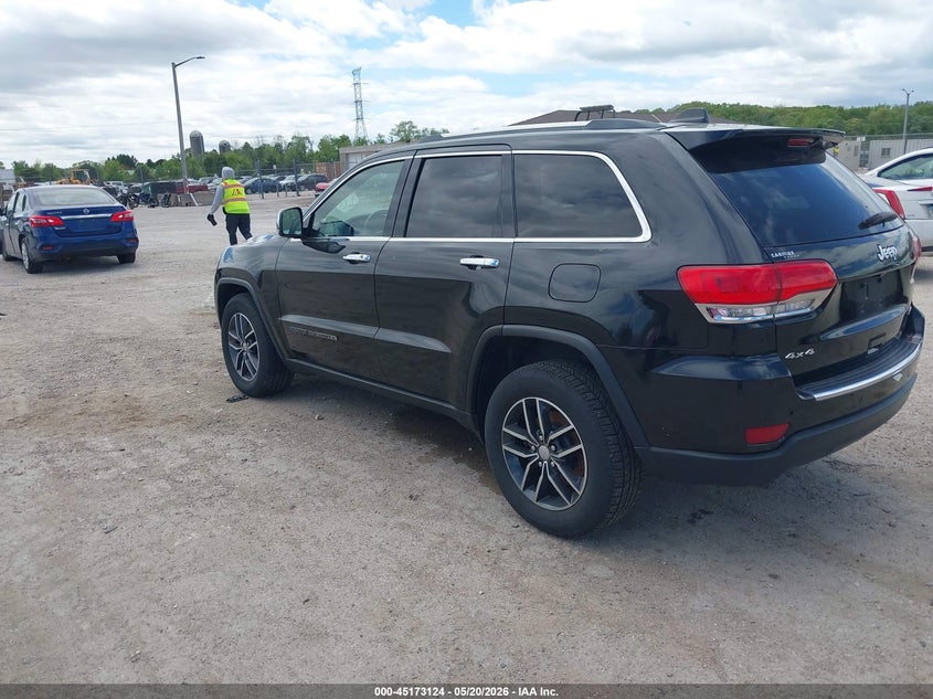 2018 Jeep Grand cherokee VIN 1C4RJFBG3JC432793 IAAI salvage auction — FRONT END, Clear (Wisconsin), sold $7,500 on 2026-08-11 (photo 3)