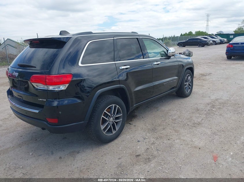 2018 Jeep Grand cherokee VIN 1C4RJFBG3JC432793 IAAI salvage auction — FRONT END, Clear (Wisconsin), sold $7,500 on 2026-08-11 (photo 4)