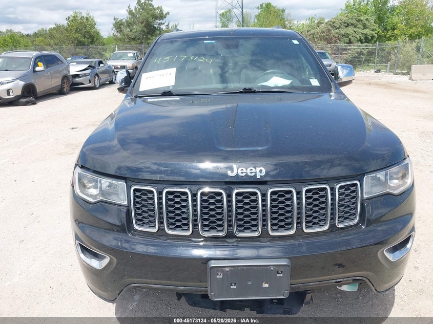 2018 Jeep Grand cherokee VIN 1C4RJFBG3JC432793 IAAI salvage auction — FRONT END, Clear (Wisconsin), sold $7,500 on 2026-08-11 (photo 6)