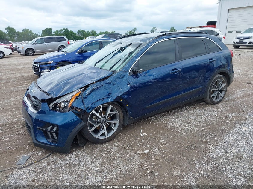 2022 Kia Niro VIN KNDCC3LC3N5545129 IAAI salvage auction — ROLLOVER, Salvage (Missouri), sold $350 on 2026-07-06 (photo 2)