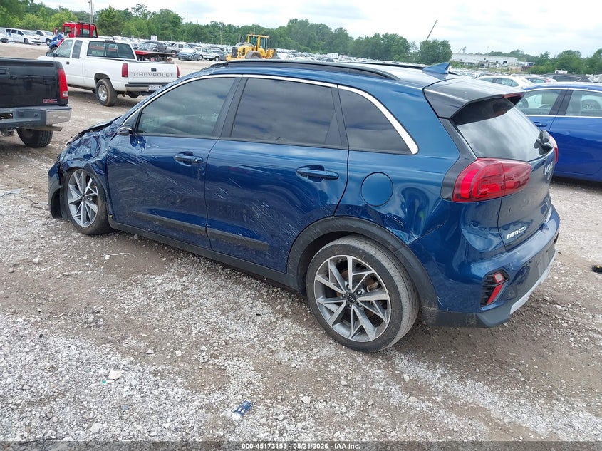 2022 Kia Niro VIN KNDCC3LC3N5545129 IAAI salvage auction — ROLLOVER, Salvage (Missouri), sold $350 on 2026-07-06 (photo 3)