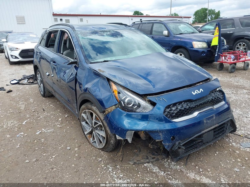 2022 Kia Niro VIN KNDCC3LC3N5545129 IAAI salvage auction — ROLLOVER, Salvage (Missouri), sold $350 on 2026-07-06 (photo 6)