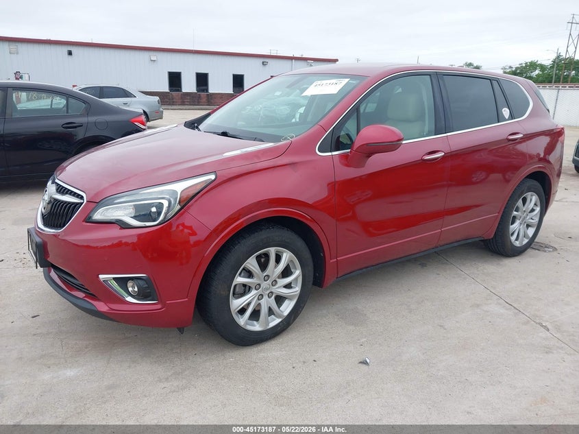 2019 Buick Envision VIN LRBFXBSA9KD017543 IAAI salvage auction — UNKNOWN, Salvage (Illinois), sold $2,325 on 2026-07-18 (photo 2)