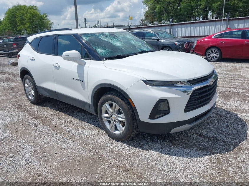 2022 Chevrolet Blazer VIN 3GNKBHR46NS160382 — IAAI salvage auction photo