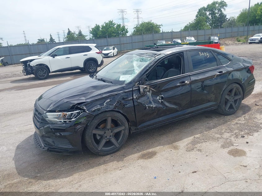 2019 Volkswagen Jetta VIN 3VWC57BU1KM046571 IAAI salvage auction — LEFT SIDE, Salvage (Illinois), sold $825 on 2026-07-27 (photo 2)